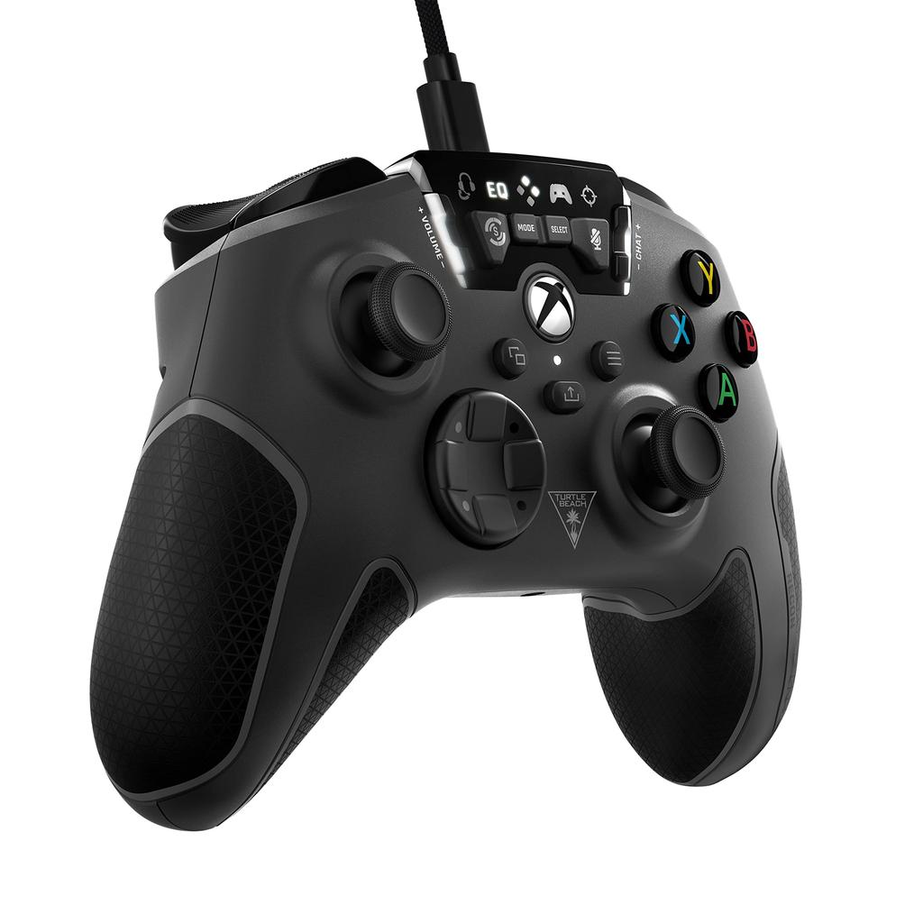 TURTLE BEACH Recon Wired USB Controller for and Windows Black with Rear EQ Footstep Side and Aim Adjustment Xbox Xbox, Steam, PC, Buttons, Presets,