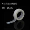 3 рулона ленты для наращивания ресниц, дышащая нетканая ткань, клейкая лента, медицинская бумажная лента для накладных ресниц, инструменты для макияжа