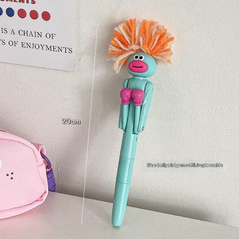 Cartoon Ballpoint Pen Creative Gel Pen Smooth Writing Stress Relief Student Study Office School Art Supplies