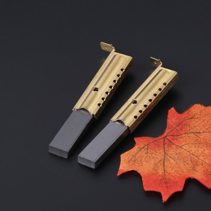 1 Pair Useful Washing Machine Motor Carbon Insert Brushes L94MF7 For Whirlpool Drop Shipping