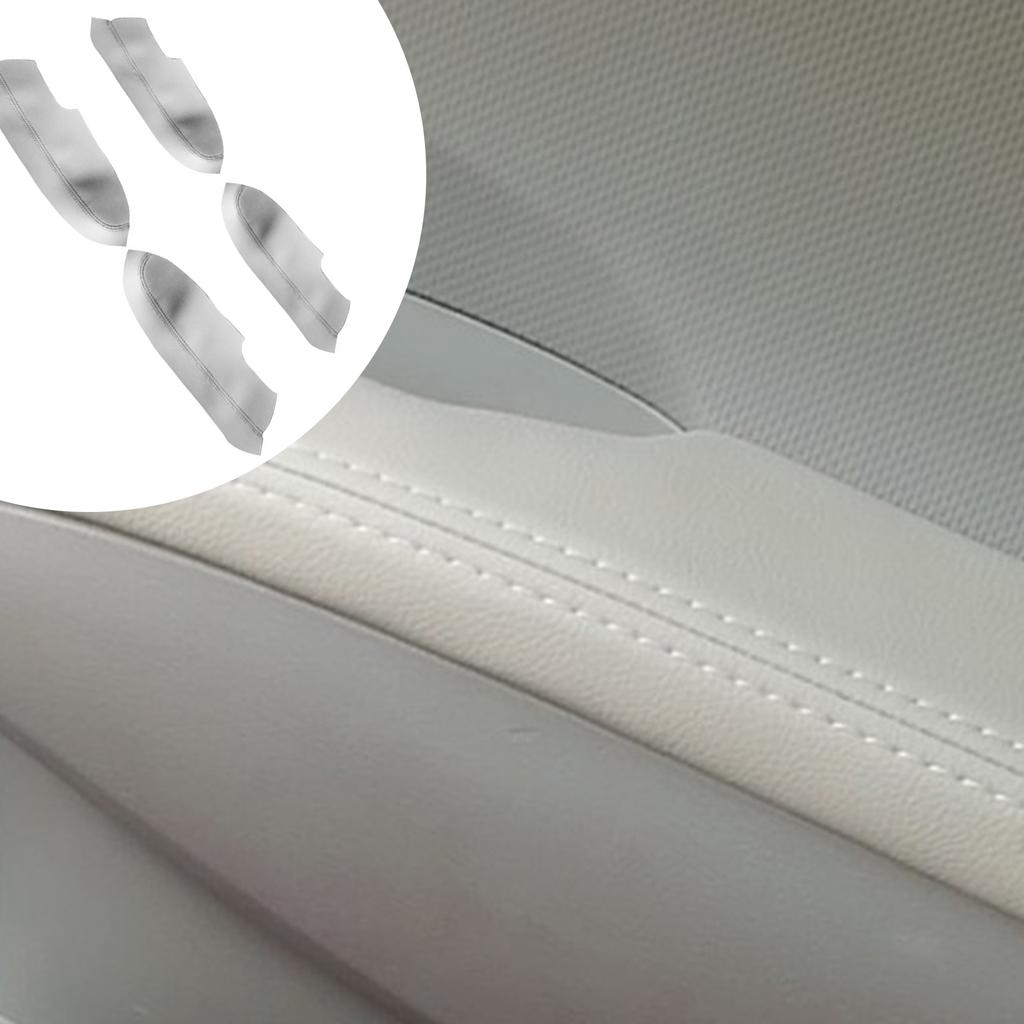 Perfect For Honda Civic 8th Gen Sedan 2006 2007 2008 2009 - 2011 PU Leather Car Interior Door Armrest Panel Cover Sticker Trim