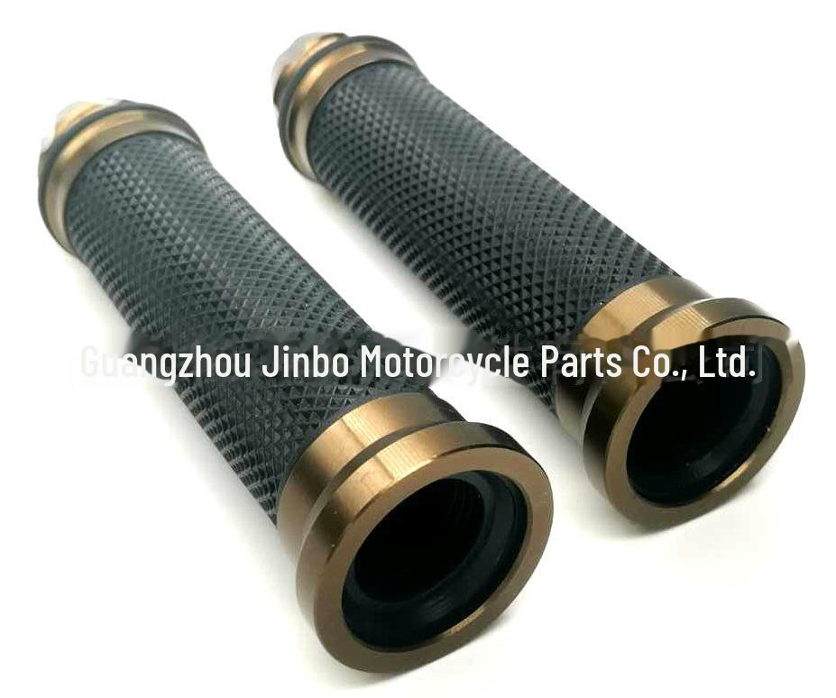 Мотоциклетный руль из алюминиевого сплава с ЧПУ-обработкой и резиновыми ручками