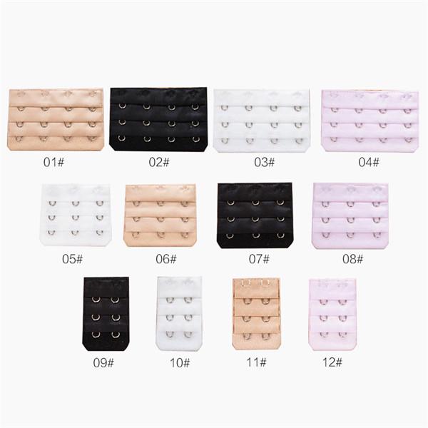 Women Bra Extender Strap Extention Different Style Bra Hooks Accessories 4 Colors