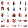 Набор из 53 модных наклеек Coca-Cola: Изысканные дизайны для мобильных телефонов, планировщиков, водостойкий декор