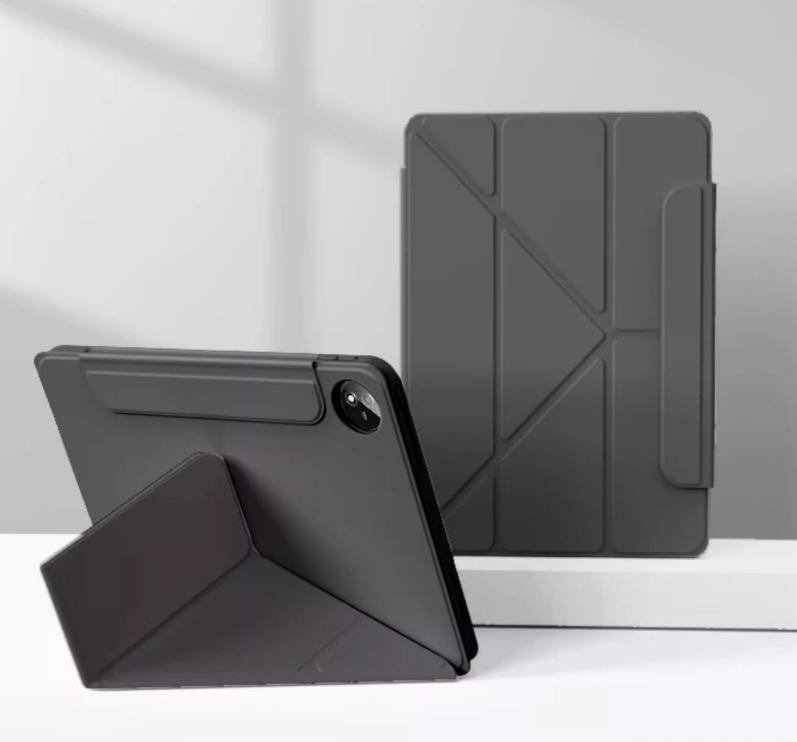 Защитный чехол-книжка с тройным сгибом Buckle 3YAir12Pro122 для планшета Hua - Мягкий свет