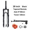 BOLANY Air and Oil R29 Bike Fork 26/27.5 Inch Suspension Come with Air Pump Adjustable Air Pressure Remote Locking Bicycle Fork