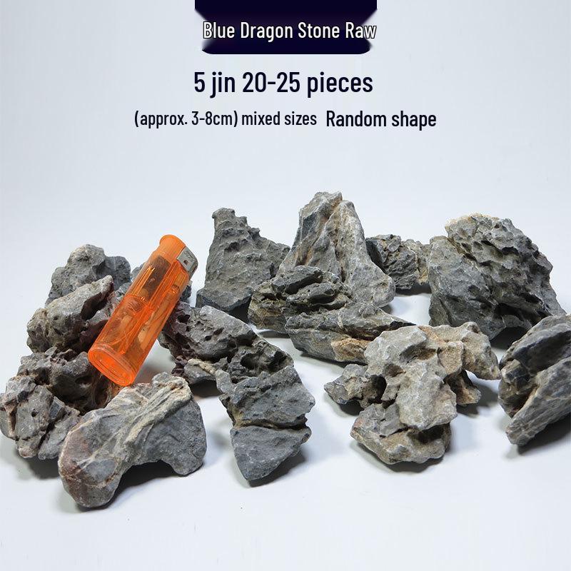 Набор камней для аквариума и бонсай «Лазурный дракон»