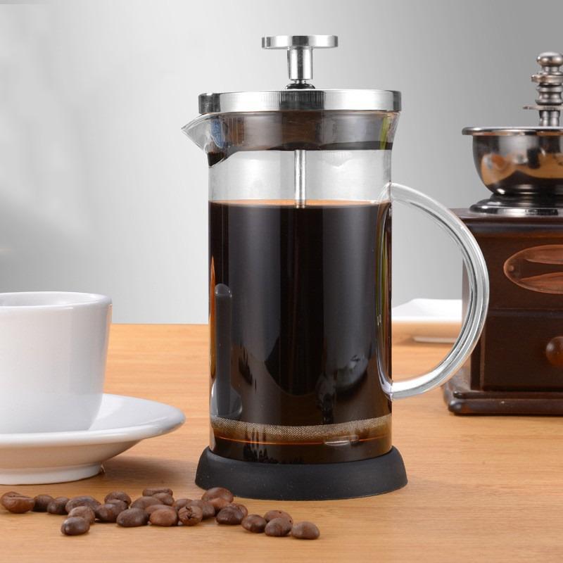 Coffee French Press Pot With Filter High Borosilicate Glass Hand Punch Coffee Pot Multifunctional Brewings Tea Milk Pot Tools