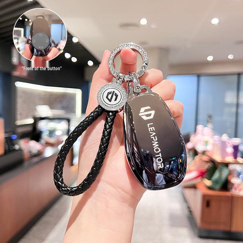 Чехол для ключа Leapmotor T03/S01 для мужчин и женщин - Защитный чехол для автомобильного пульта, модель 2021 года