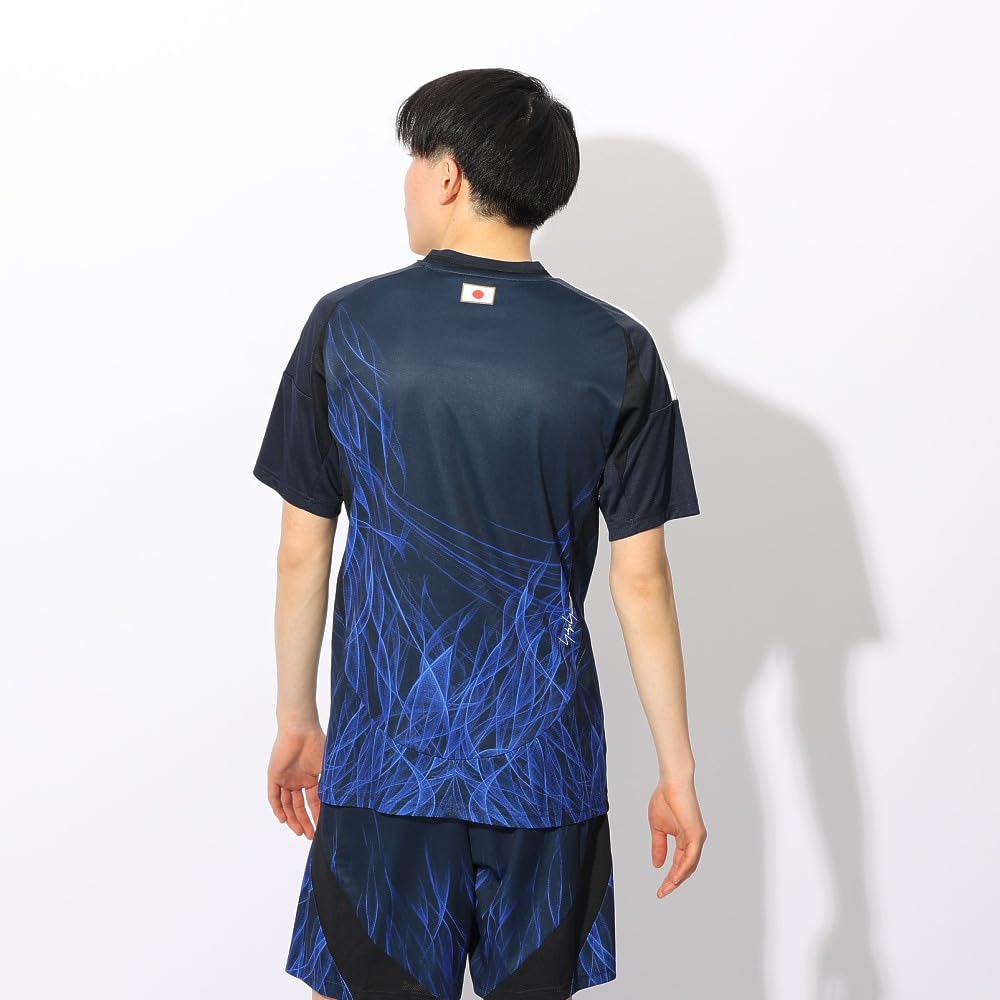 [Adidas] Национальная сборная Японии по футболу × Y-3 2024 Домашняя реплика формы KMW71 Мужская легенда Чернила (IU0964) L