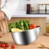Stainless Steel Rice Washer Strainer Bowl Quick Drainage Rice Washing Bowl Rice Sieve Colander Fruit Vegetable Strainer Kitchen Tools
