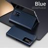 Чехол-книжка из кожи для Samsung Galaxy Z Fold 7 6 5 4 3 со смарт-дисплеем, LED-окнами и держателем для карт-кошелька, бампер для телефона