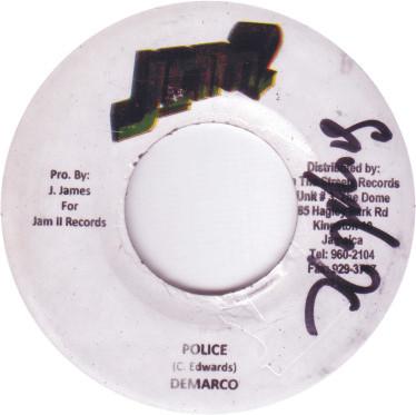 7-дюймовая пластинка DEMARCO / MALEEKA - Police / I'm Gonna Make It NONE Jam 2 Records Ямайка Регги, Ска и Даб Б/У