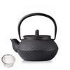 Iron kettle stylish tea strainer no enamel teapot pot ironware cast supplement suitable direct flame gift souvenir 300ml