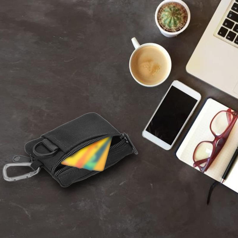 Многофункциональная нейлоновая мини-сумка с карабином, спортивный кошелек, сумка для хранения, портативная сумка для хранения охотничьих принадлежностей