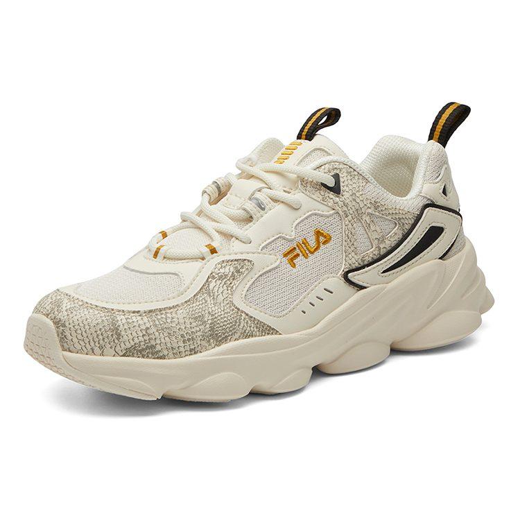 Fila Skipper Удобные Низкие Беговые Кроссовки Женские Молочно-Белые F12W041110FGF