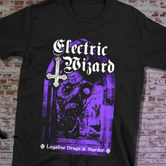 Electric Wizard Legalise It Unisex Unisex T-Shirt