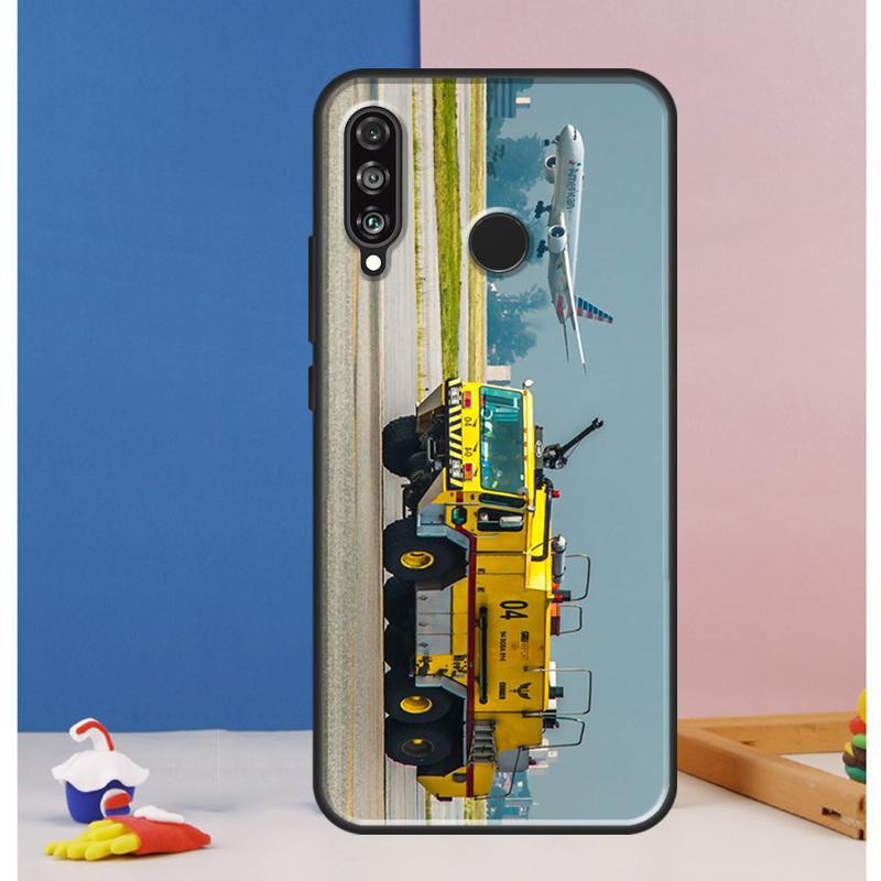 Fire Truck Case For Huawei Nova 12s 7i 8i 11i 12i 9 10 SE Y73 Y90 Y70 Y72 Y61 Y91 P30 P40 Lite P60 Pro