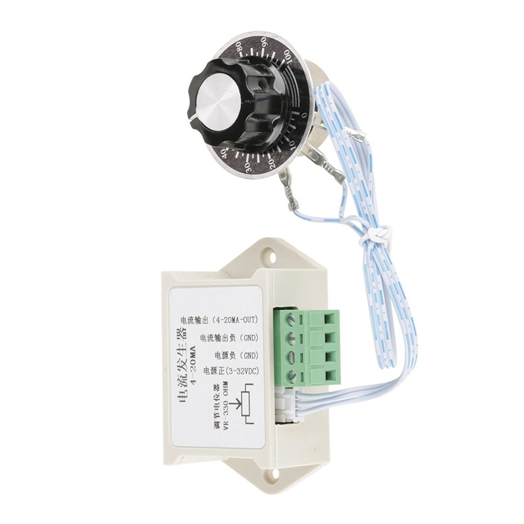 4-20mA Signal Generator   Power Source Module 3.3-30V   Input for PLC Frequency Converter Servo