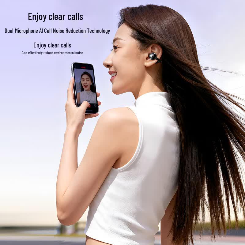 Philips TAQ3320 Bluetooth-гарнитура с открытыми ушами, крепящаяся на ухо