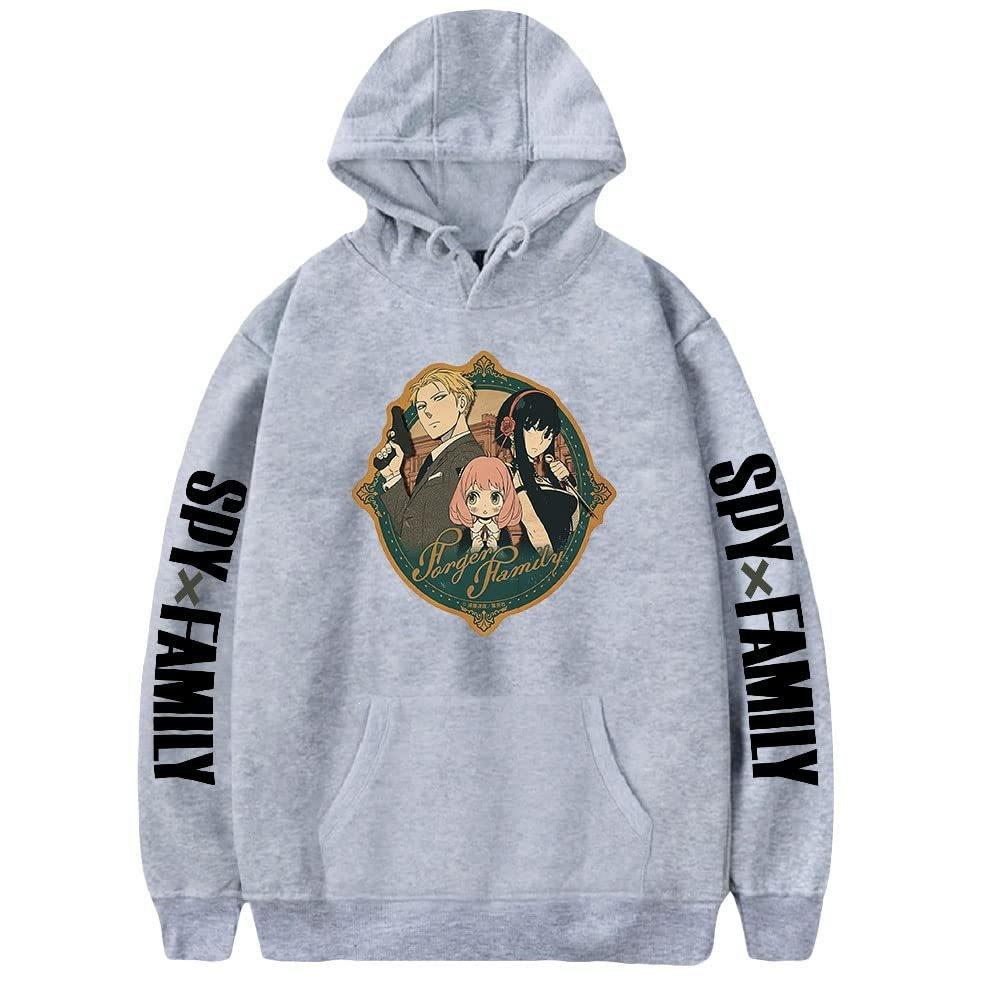 SPY × FAMILY Spy Play House Anime Peripheral Hoodie Hooded Sweater Top Men's and Women's Long Sleeves