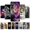 For Xiaomi Mi 11 / Mi 11 Lite 5G NE 4G / Mi 11i / Mi 11 Ultra Case Phone Back Cover On Xiaomi11 I Mi11 Wolf Tiger Lion Bear