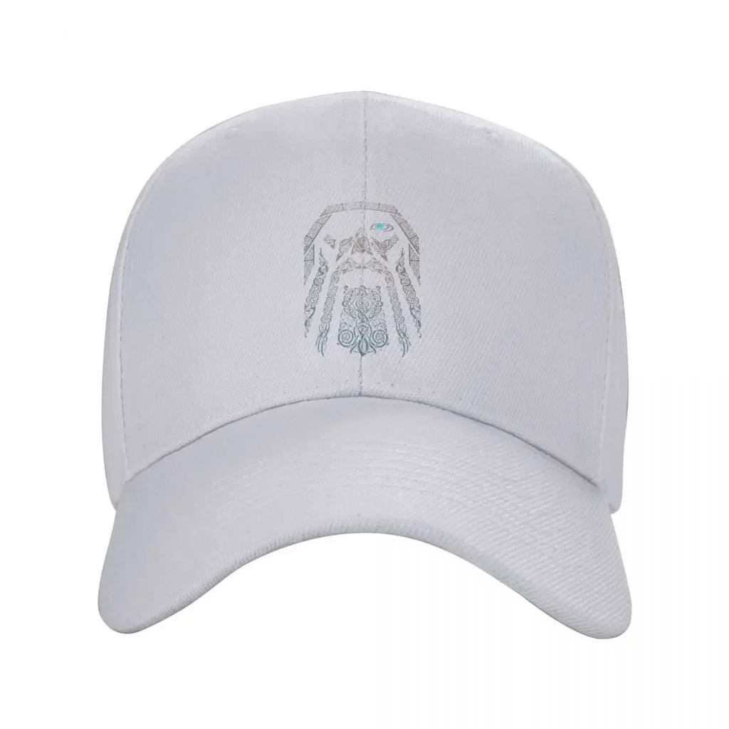 Custom Punk Unisex Blue Eye Oden God Baseball Cap Adult Adjustable Dad Hat for Unisex Women Outdoor Snapback Caps