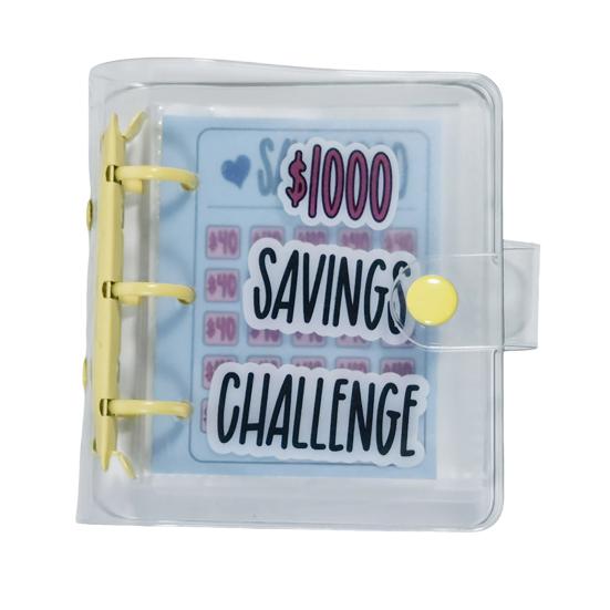 Книга для экономии денег, клейкая пряжка для кошелька, водонепроницаемая, устойчивая к разрывам ПВХ-папка, привлекательный продукт для экономии денег