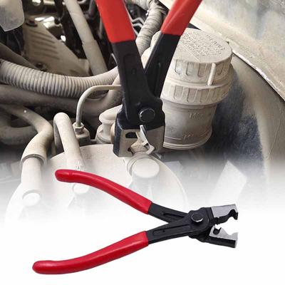 Car Water Pipe Clamp Calliper R Type Hose Clamp Plier Repair Tool Car Oil Hose Crimping Plier Auto Collar Hose Clip Clamp Pliers