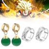 Dragon Ball Super Goku Black Accessories With Earrings And Ring For Anime Costume Parties