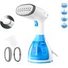 Handheld Garment Steamer Steamer Iron for Clothes 1500W Mini Portable Travel Household Fabric Wrile Remover 15s Fast Heat-up