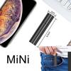 Мини-телескопический зум-фонарик 3 режима света, USB-перезаряжаемый, водонепроницаемый, мощный, для улицы, портативный фонарь