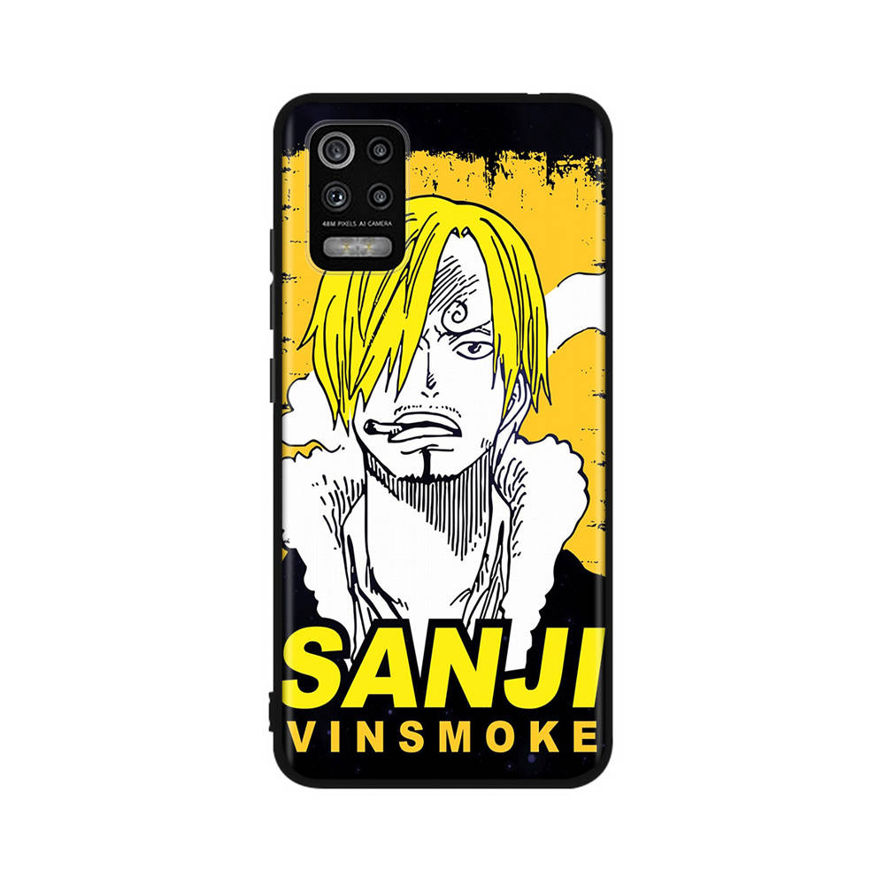 Чехол DT8 One Piece Zoro Sanji для Samsung A04 A14 A23 A34 A54 M23 M33 M52 M53 Realme 10 9 C30S C35 C55 VIVO Y02S Y21 Y33S Y51 X80 Pro Прозрачная крышка