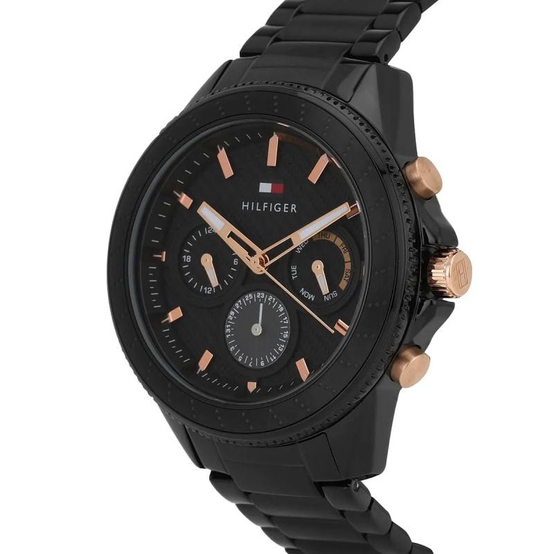 Tommy Hilfiger Черный, Мужские кварцевые часы, 1791858