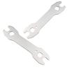 Stainless Steel Bike Hub Wrench 13/14/15/16/17/18/19/20MM Cycling Road Mountain Bicycle Hub Cone Adjuster Wrench Bicycle Repair Tools
