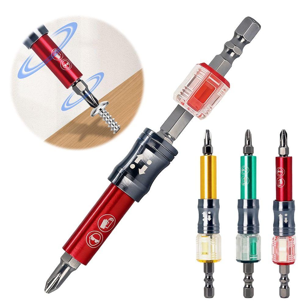 Dual-purpose Magnetic Screwdriver Bits Multi-functional Woodworking Socket Wrench
