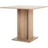 Dining Table for 2 To 4 People - Square - Classic - Oak Decor - GUSTAVE - L 80 X W 80 Cm