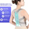 1Pcs Posture Corrector for Women and Men, Adjustable Back Brace, Breathable Back Support Straightener, Providing Pain Relief