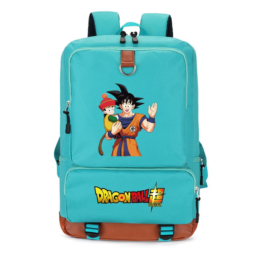 Мультфильм Анимация Dragon Ball Школьная сумка Рюкзак Студенческая школьная сумка Мужская и женская Дорожная сумка Сумка для компьютера