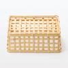MUJI Bamboo Woven 21cm W x 30cm D x 12cm MDC77A2S Basket, Natural, Approx. H,