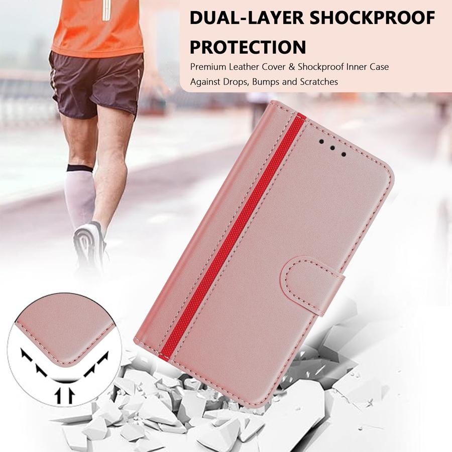 Чехол-кошелек с многофункциональными отделениями для карт и карманом для наличных для iPhone, Samsung, Google, Xiaomi, чехол-подставка из искусственной кожи с откидной крышкой