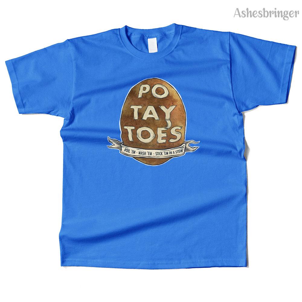 Unisexs Cotton Po Tay Toes Graphic Funny T Shirt Street Casual Style Tee for Unisex and Women