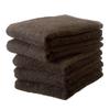 Set of 5 Large Bath Towels for Hotels, Made In Japan, Senshu Towels (Approx. 70 X 140 Cm), Dark Brown