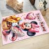 Custom Name Princesses Together Carpet Rug Customizable Soft Washable Anti-Slip Home Living Room Sofa Mats Personalized Rug. 090991