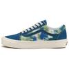 Old Skool Tie-Dye Print Low-Top Skate Shoes Unisex Sneaker Blue VN0A54F3AVY