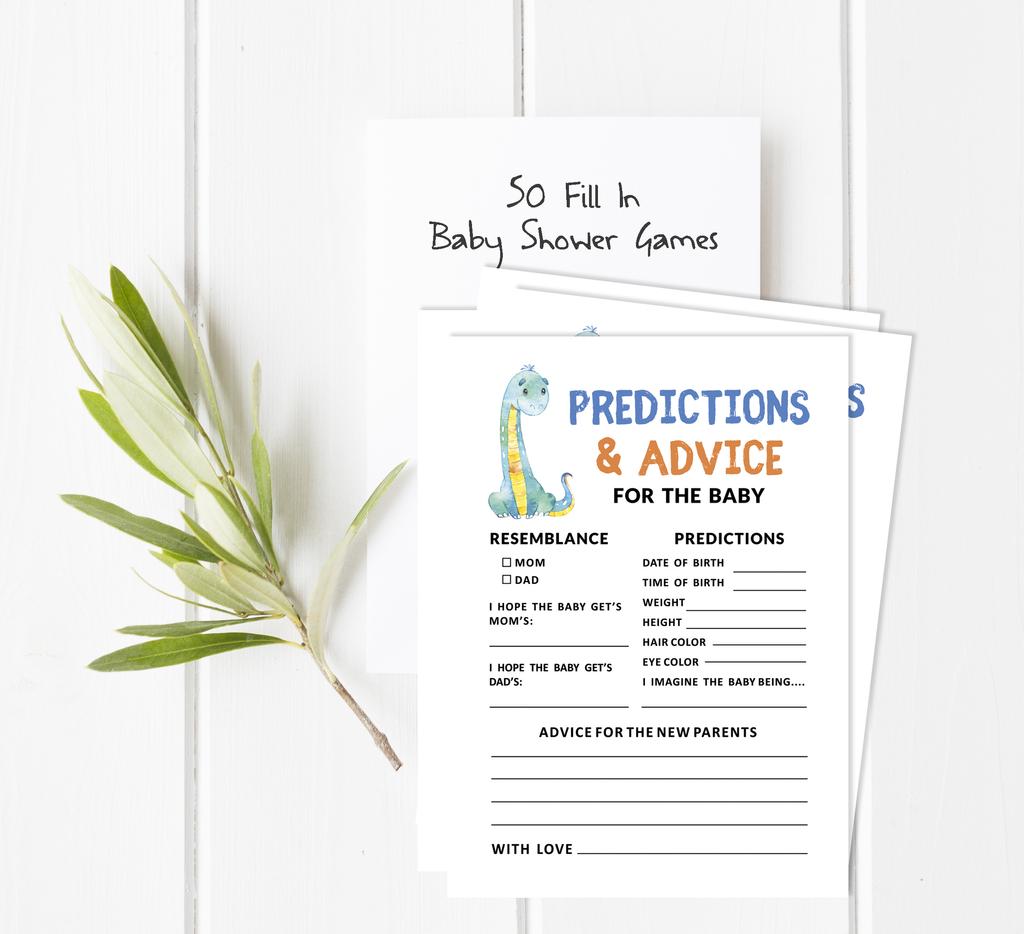 Inkdotpot Игровой набор для детского душа из 50 игр BabyA AlphabetA ABCA Игра Динозавр Джунгли Животные Вечеринка