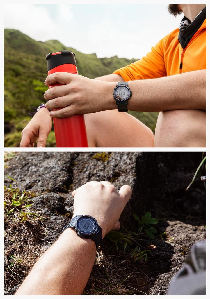 Часы Protrek с радиоприемником Solar Biomass Plastic Navy [Casio] [] PRW-35Y-2JF Мужские