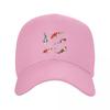 Le ballet des carpes koi Cap Baseball Cap anime Woman cap Unisex's