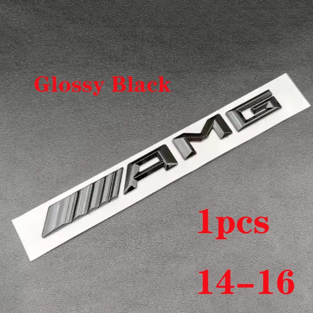 SUK3 1pcs-zz-- 3D Car Rear Trunk Emblem, Decal Letters Sticker, Mercedes Benz AMG A B C E G CLA W211 W203 W204 W210 W124 Accessories,