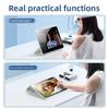 Совместимый с чехлом для планшета iPad 2025, 10 Pro, 11-дюймовый, Тройной прозрачный акриловый чехол для iPad с держателем для стилуса
